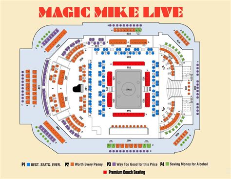 Magic mike sahara seating chart  We had excellent seats very close to the
